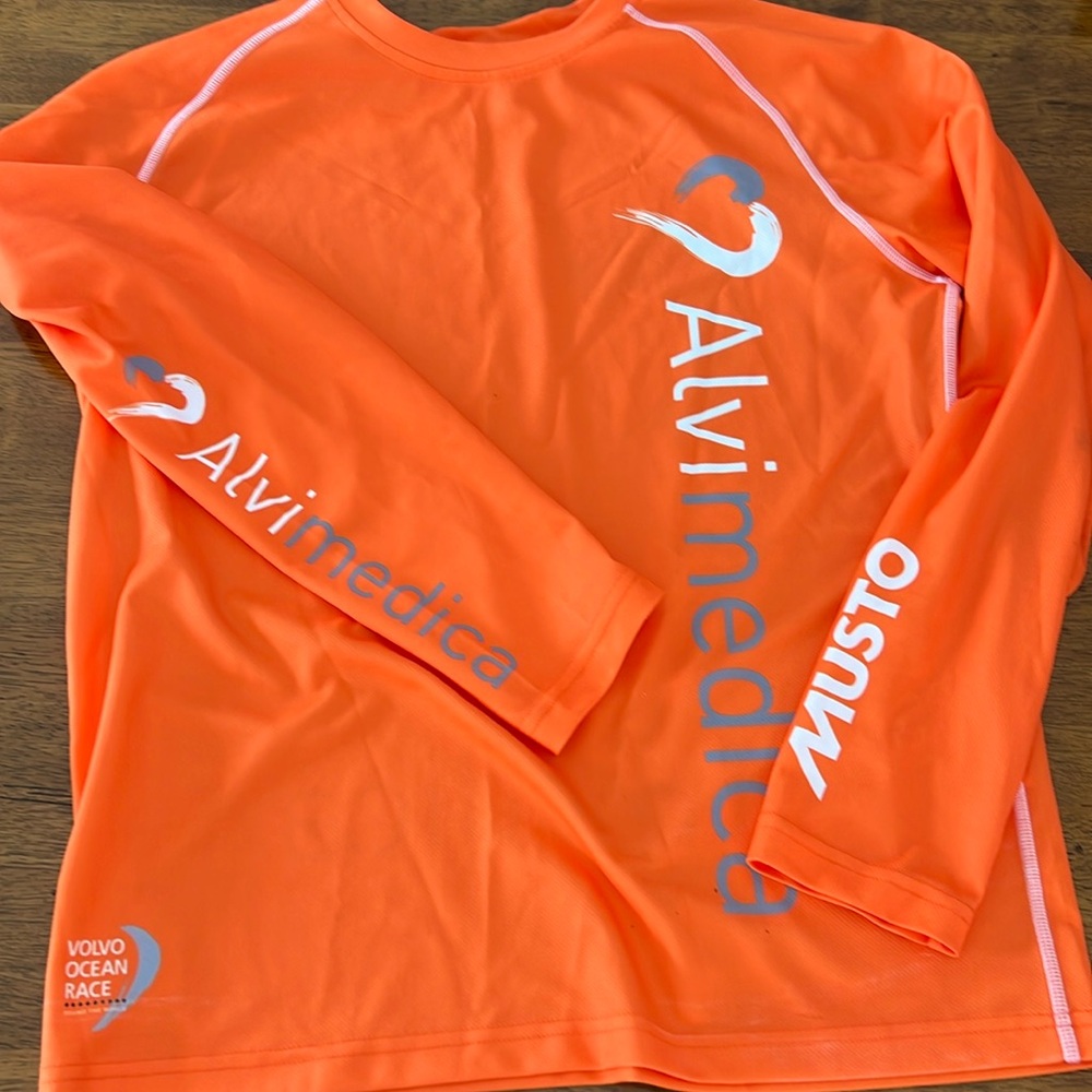 Musto 2014 Volvo Ocean Race long Sleeve Shirt for Alvimedica